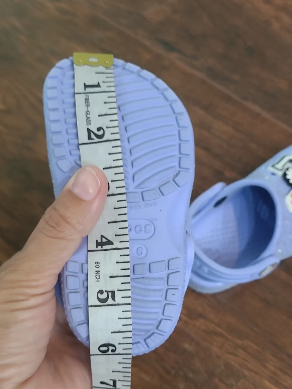 CROCS sparkling light